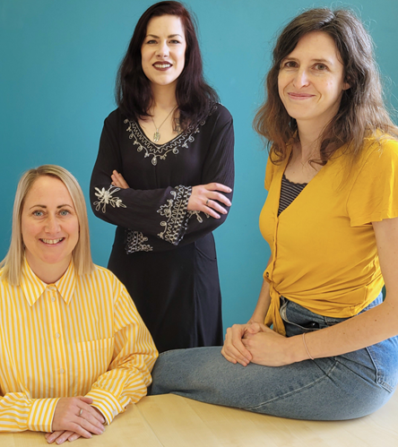 Photo of 3 staff members of Involve North East
